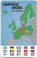 Germany - Service Mobil Fahrzeugeinrichtungen - O 0028 - 01.1998, 6DM, 2.000ex, Mint - O-Series : Séries Client
