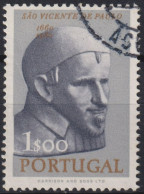 1963 Portugal ° Mi:PT 942, Sn:PT 910, Yt:PT 923, 3rd Centenary Of Death Of Saint Vicent De Paul - Used Stamps