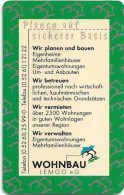 Germany - Wohnbau Lemgo EG - Auf Sicherer Basis 1 - O 1174 - 11.1997, 12DM, 1.500ex, Used - O-Series : Séries Client