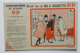 Buvard Bas & Socquettes DD - Les Phrases Historiques - Phrase G - Kleding & Textiel