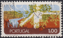 1971 Portugal ° Mi:PT 1152, Sn:PT 1119, Yt:PT 1132, "Human Being And Nature" - Gebraucht