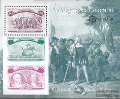 Portugal Block87 (complete Issue) Unmounted Mint / Never Hinged 1992 Discovery Of America - Blocs-feuillets