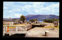 Scotland Inverness Shire The Caledonian Canalat Fort Augustus ( Format 9cm X 14cm ) - Inverness-shire