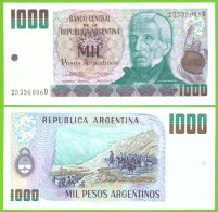 ARGENTINA 1000 PESOS 1983/1985 P-317b  UNC - Argentine