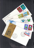 UNO GENF  Jahrgang 1977, 5 FDC, 63-71, Komplett - FDC