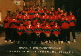 DIFFERDANGE - Handball- RED BOYS DIFFERDANGE - Champion Du Luxembourg 1990/1991 - Differdingen