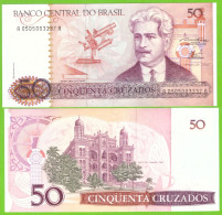 BRAZIL 50 CRUZADOS ND 1986/1988 P-210a UNC - Brasile