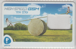 ISRAEL PELEPHONE HIGH SPEED GSM USED PHONE CARD - Israele