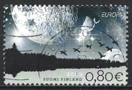 Finland 2009. Scott #1336a (U) Europa, Lake, Birds, Moon, Stars - Used Stamps