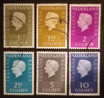 Nederland/Netherlands - Nrs. 952b T/m 958b (gestempeld/used) 1969 - Gebraucht