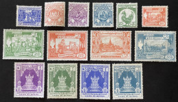 BURMA - MH* - 1954  -  # 139/152   14 STAMPS - Myanmar (Burma 1948-...)