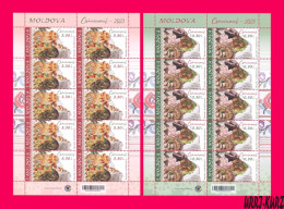 MOLDOVA 2023 Christmas Issue Traditional National Folk Food Cuisine Cooking 2 M-s MNH - Autres & Non Classés