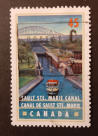 Canada 1998  USED  Sc 1734    45c  Canals, Sault Ste. Marie Canal - Oblitérés