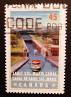 Canada 1998  USED  Sc 1734    45c  Canals, Sault Ste. Marie Canal - Gebruikt