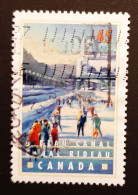Canada 1998  USED  Sc 1732    45c  Canals, Rideau Canal In Winter - Oblitérés