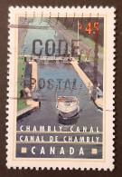 Canada 1998  USED  Sc 1730    45c  Canals, Chambly Canal - Usados