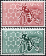 Spain 1962 Cept 2 Values MNH - 1962