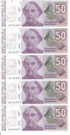 ARGENTINE 50 AUSTRALES  ND1986-89 UNC P 326 B ( 5 Billets ) - Argentine