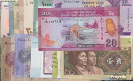 Alle Welt 12 Verschiedene Banknoten - Kiloware - Banknoten