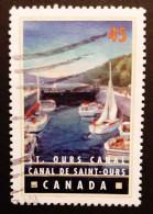 Canada 1998  USED  Sc 1726    45c  Canals, St. Ours Canal - Oblitérés