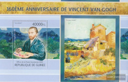 Guinea Miniature Sheet 2210 (complete. Issue) Unmounted Mint / Never Hinged 2013 Vincent Van Gogh - Guinée (1958-...)