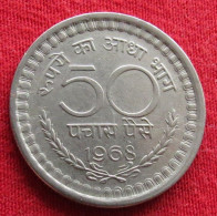 India 50 Paise 1968 C KM# 58.2 *V1T Inde Indien Indies Indes - Inde