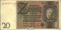 Deutsches Reich Rosenbg: 174a, Udr.-Bst.: B, Serie: A Gebraucht (III) 1929 20 Reichsmark - 20 Mark