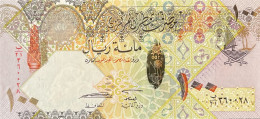 Qatar 100 Riyals, P-26 (2007) - UNC - Qatar