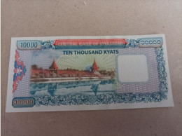 Billete De Myanmar 10000 Kyats, Año 2012, UNC - Myanmar