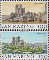 San Marino 1261-1262 (kompl.Ausg.) Postfrisch 1982 Weltstädte - Nuevos