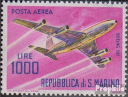 San Marino 801 (kompl.Ausg.) Postfrisch 1964 Moderne Flugzeuge - Neufs
