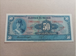 Billete De México 50 Pesos Del Año 1972, AUNC - Mexique