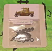 Kit Maqueta Para Montar Y Pintar - Vehículo Militar - Lanchester 4 × 2 . WWI . - Vehículos Militares