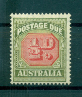 Australie 1938-53 - Y & T N. 62 Timbre-taxe - Série Courante (Michel N. 56) - Dienstmarken