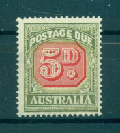 Australie 1938-53 - Y & T N. 66A Timbre-taxe - Série Courante (Michel N. 68) - Service