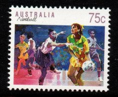 AUSTRALIA 1991 SPORTS 75c " NETBALL " STAMP MNH - Ungebraucht