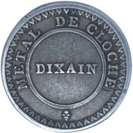 Révolution Française-Monnaie De Confiance Dixain De Rochon 1791 Lyon - Probedrucke