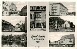 73911318 Sulzbach-Rosenberg Rathaus Luitpoldplatz Stadtweiher Rathausportal Stad - Sulzbach-Rosenberg