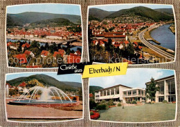73836891 Eberbach Neckar Fliegeraufnahmen Springbrunnen  Gebaeude Eberbach Necka - Eberbach
