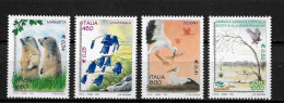 Italy 2001 MiNr. 2756 - 2759 Italien Birds , Mammals, Flowers 4v MNH**  4.00 € - Storchenvögel