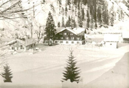 73712208 Vorderriss Winter In Der Vorderriss Gasthaus Und Forsthaus Vorderriss - Lenggries