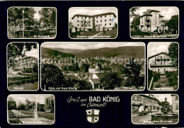 73712199 Bad Koenig Odenwald Kurpark Sanatorium Kurhaus Schloss Wasserspiele Bru - Bad Koenig