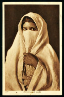 A67  ALGERIE CPA  FEMME ARABE VOILÉE - Collections & Lots