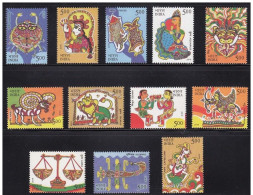 INDIA 2010 ASTROLOGICAL SIGNS COMPLETE SET MNH - Neufs