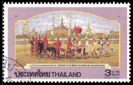 Thailand Stamp 1992 Centenary Of The Ministry Of Agriculture And Cooperatives 3 Baht - Used - Thailand