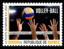 GUINEA 2023 STAMP 1V - OLYMPIC GAMES PARIS FRANCE 2024 - VOLLEY BALL VOLLEYBALL - MNH - Pallavolo