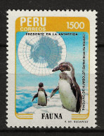 Peru 1985 MiNr. 1310 Antarctic Wildlife Birds Humboldt Penguin (Spheniscus Humboldti) 1v MNH **   1.20 € - Faune Antarctique