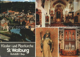 72105066 Eichstaett Oberbayern Kloster Und Pfarrkirche St. Walburg Blumenberg - Eichstaett