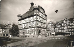 42141737 Melsungen Fulda Rathaus Altstadt Fachwerkhaeuser Melsungen Fulda - Melsungen