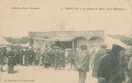 50 SAINT LO - Le Chap De Mars , Foire Madeleine - L'entrée Du Grand Cirque - TOP RARE / TTB - Saint Lo